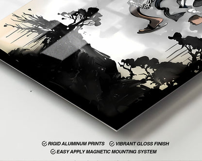 Anime Town Creations Metal Poster One Piece Gear 5 Moon 24" x 36" Home Goods - Anime One Piece Metal Poster