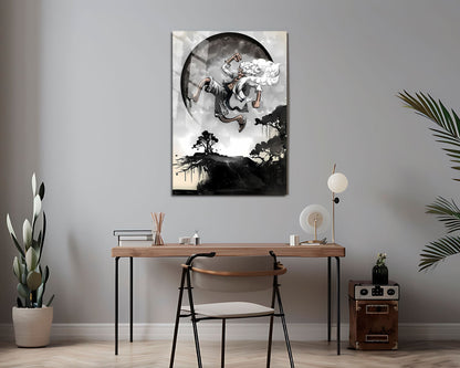 Anime Town Creations Metal Poster One Piece Gear 5 Moon 24" x 36" Home Goods - Anime One Piece Metal Poster
