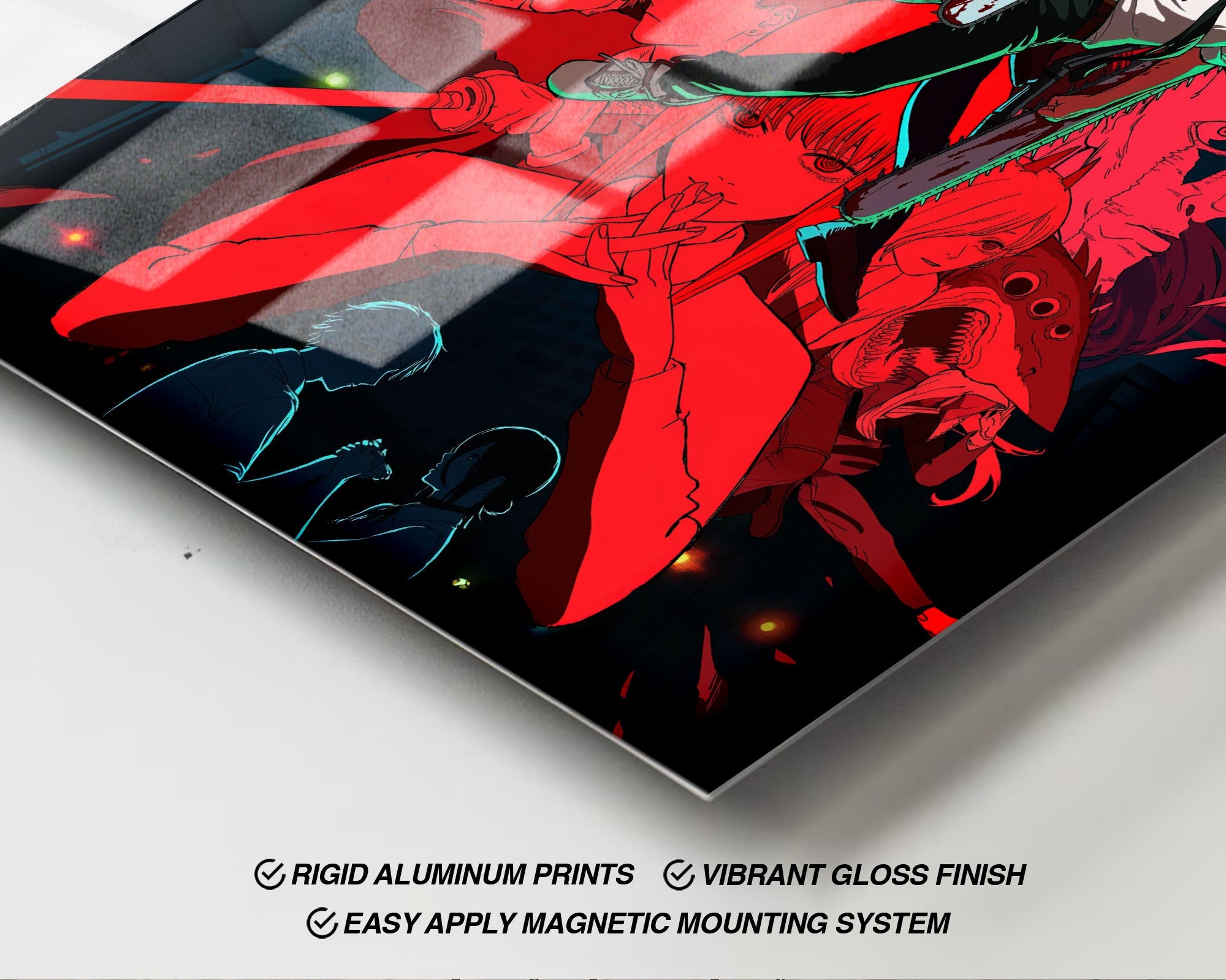 Chainsaw Man Reze Arc Metal Poster Metal Poster – Anime Town Creations