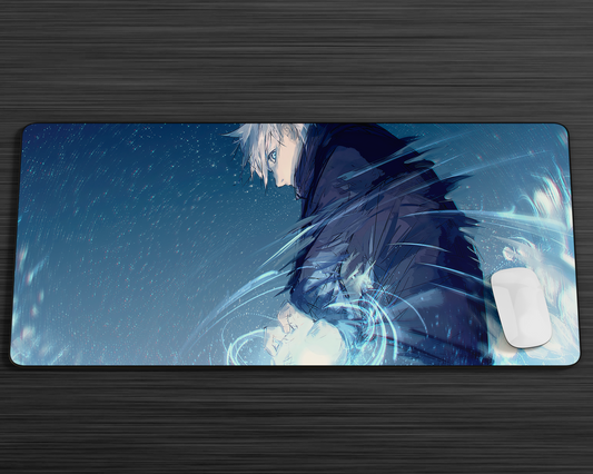 Anime Town Creations Mouse Pad Jujutsu Kaisen Satoru Gojo Blue Gaming Mouse Pad Accessories - Anime Jujutsu Kaisen Gaming Mouse Pad
