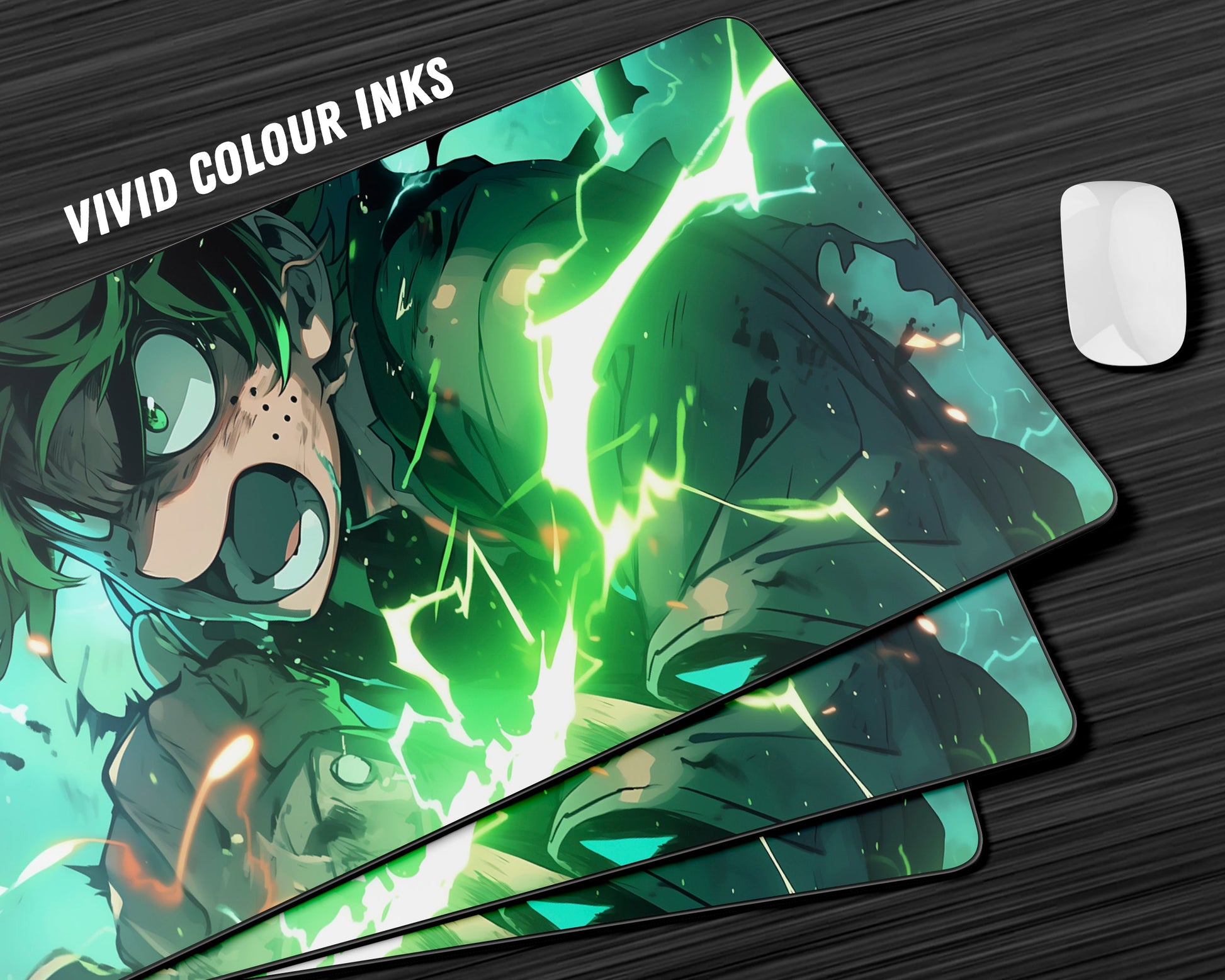Anime Town Creations Mouse Pad My Hero Academia Izuku Midoriya Gaming Mouse Pad Accessories - Anime My Hero Academia Gaming Mouse Pad