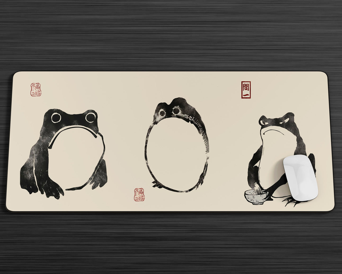 Anime Town Creations Mouse Pad Matsumoto Hoji Frog Art Gaming Mouse Pad Accessories - Anime  Gaming Mouse Pad