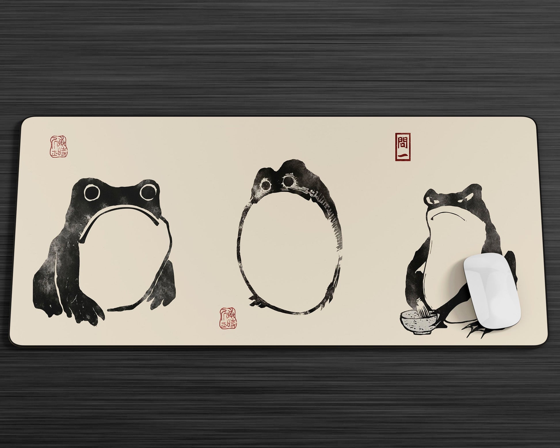 Anime Town Creations Mouse Pad Matsumoto Hoji Frog Art Gaming Mouse Pad Accessories - Anime  Gaming Mouse Pad