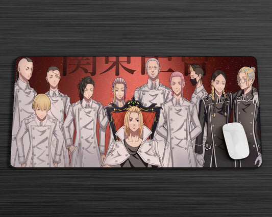 Anime Town Creations Mouse Pad Tokyo Revengers Kanto Manji Gang Gaming Mouse Pad Accessories - Anime Tokyo Revengers Gaming Mouse Pad