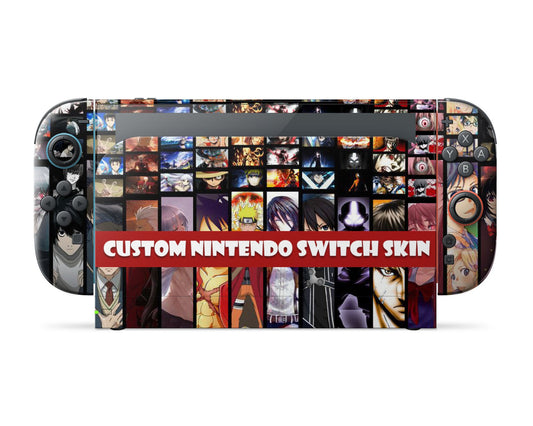 Anime Town Creations Nintendo Switch 2 Create Your Own Vinyl only Skins - Custom Custom Switch 2 Skin
