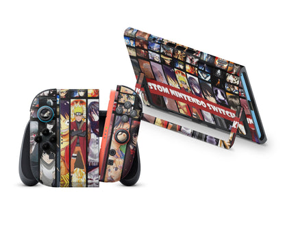 Anime Town Creations Nintendo Switch 2 Create Your Own Vinyl +Tempered Glass Skins - Custom Custom Switch 2 Skin