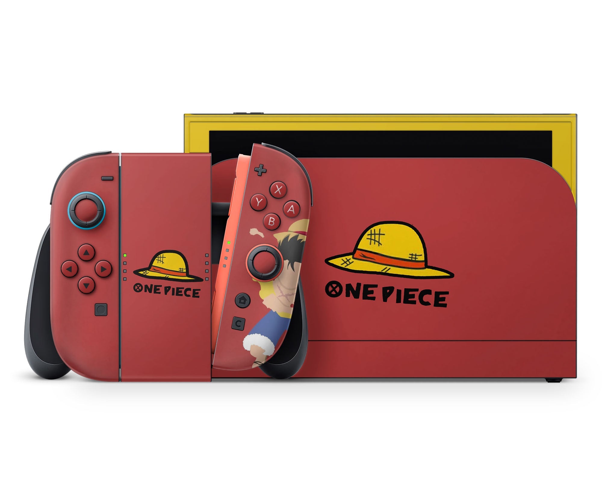 Luffy One Piece Nintendo Switch 2 Switch 2 Skin – Anime Town Creations