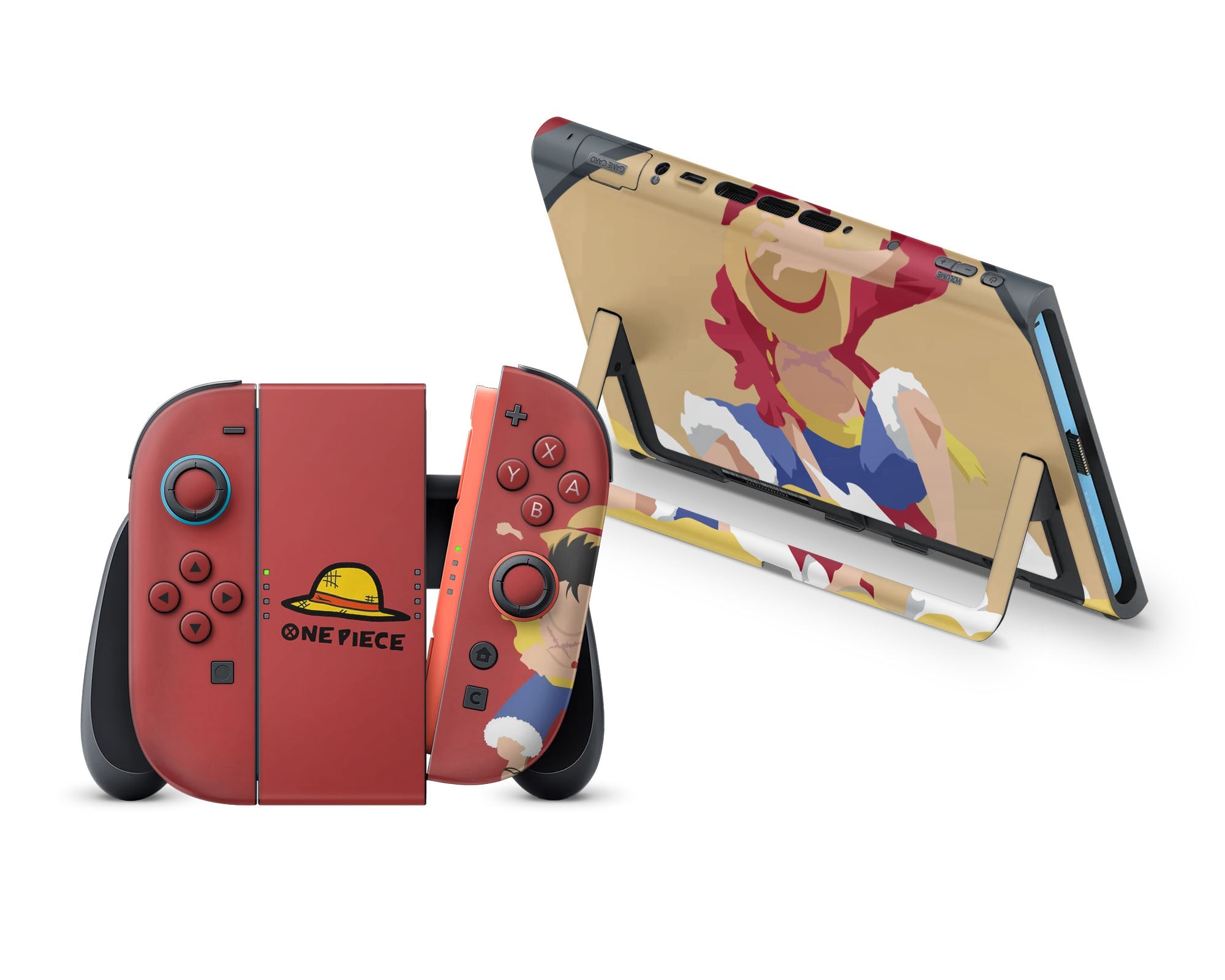Luffy One Piece Nintendo Switch 2 Switch 2 Skin – Anime Town Creations