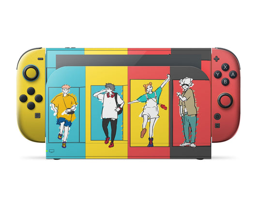 Anime Town Creations Nintendo Switch 2 Jujutsu Kaisen Lost in Paradise Vinyl only Skins - Anime Jujutsu Kaisen Switch 2 Skin