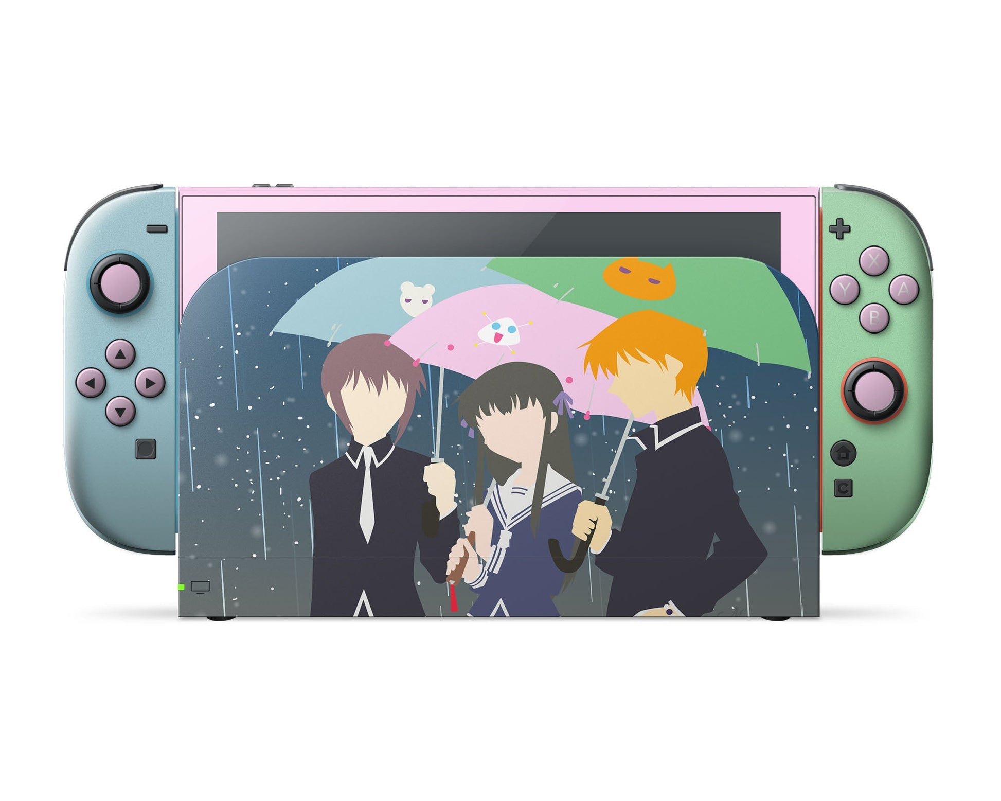 Anime Town Creations Nintendo Switch 2 Fruits Basket Vinyl only Skins - Anime Fruits Basket Switch 2 Skin
