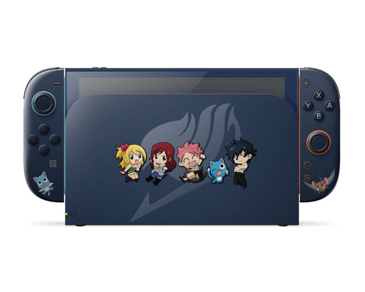 Anime Town Creations Nintendo Switch 2 Fairy Tail Chibi Wizards Vinyl only Skins - Anime Fairy Tail Switch 2 Skin