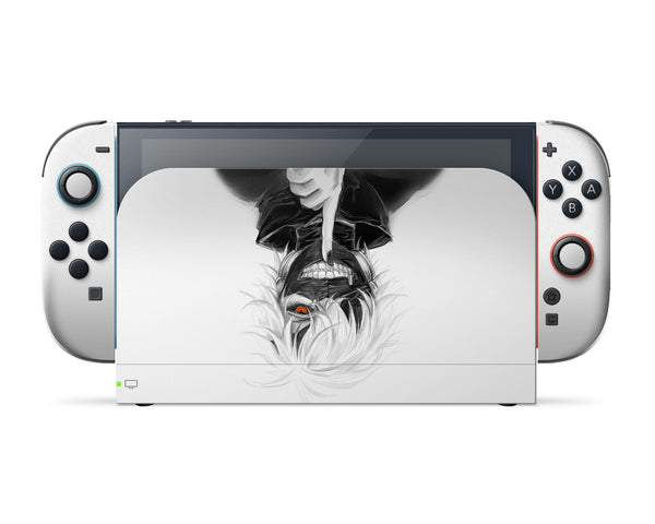 Tokyo Ghoul Ken Kaneki White Nintendo Switch 2 Switch 2 Skin