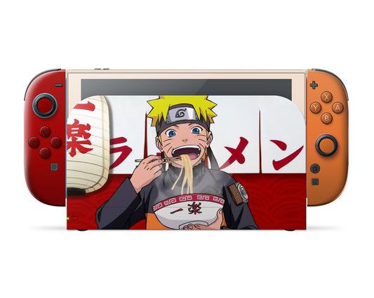 Anime Town Creations Nintendo Switch 2 Naruto Ichiraku Ramen Vinyl only Skins - Anime Naruto Switch 2 Skin