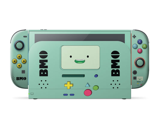 Anime Town Creations Nintendo Switch 2 Adventure Time Beemo Vinyl only Skins - Anime Adventure Time Switch 2 Skin