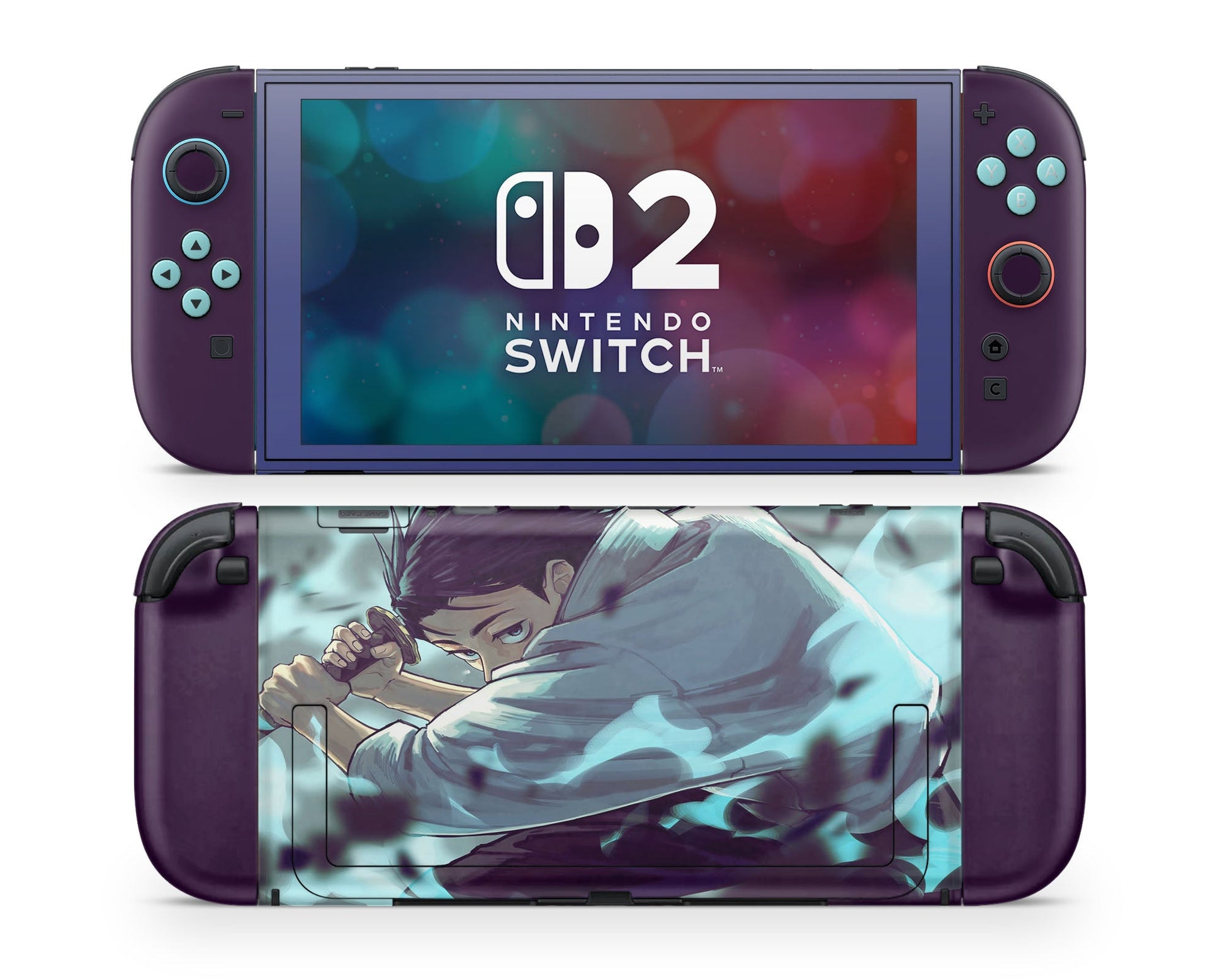 Anime Town Creations Nintendo Switch 2 Jujutsu Kaisen Yuta Okkotsu Vinyl only Skins - Anime Jujutsu Kaisen Switch 2 Skin