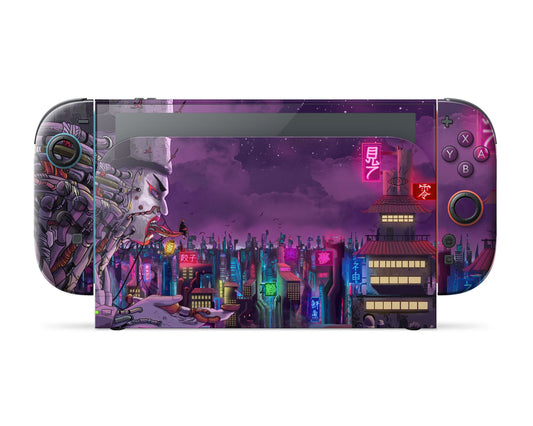 Anime Town Creations Nintendo Switch 2 Akatsuki Village Vinyl only Skins - Anime Naruto Switch 2 Skin