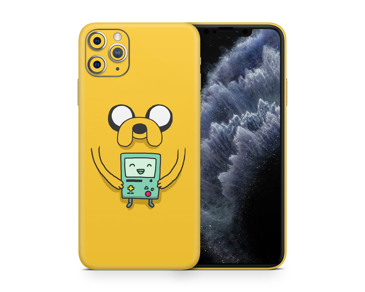 Adventure Time Jake and Beemo iPhone Skin