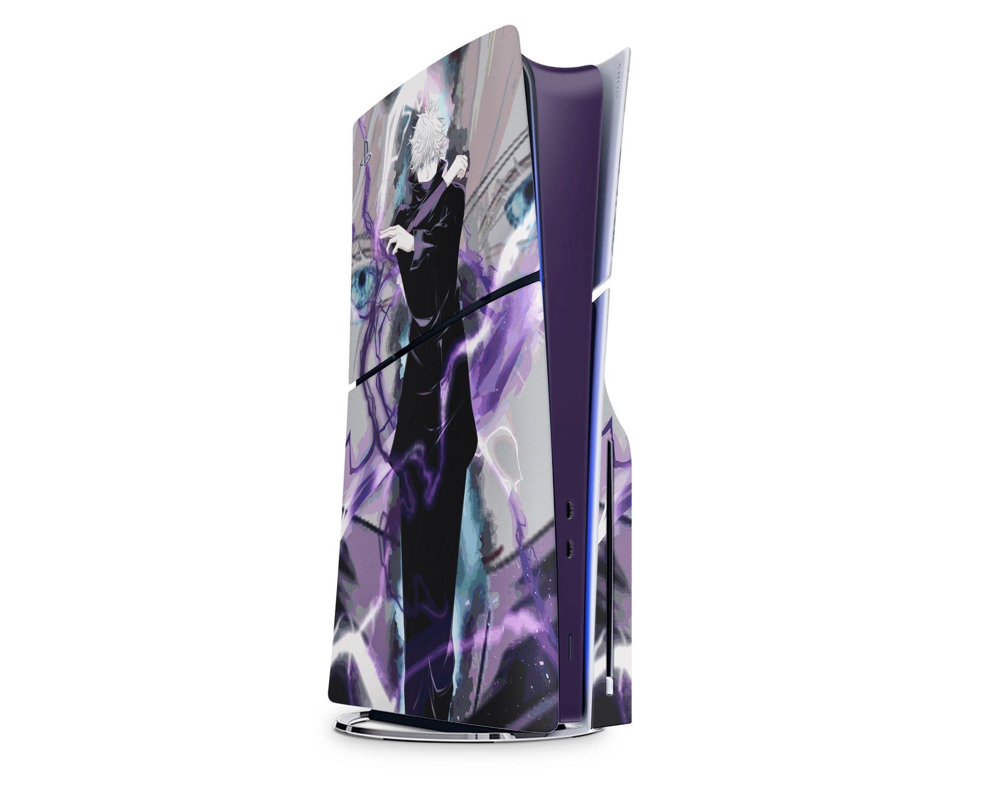 Anime Town Creations PS5 Slim Jujutsu Kaisen Satoru Gojo PS5 Slim Skins - Anime Jujutsu Kaisen PS5 Slim Skin