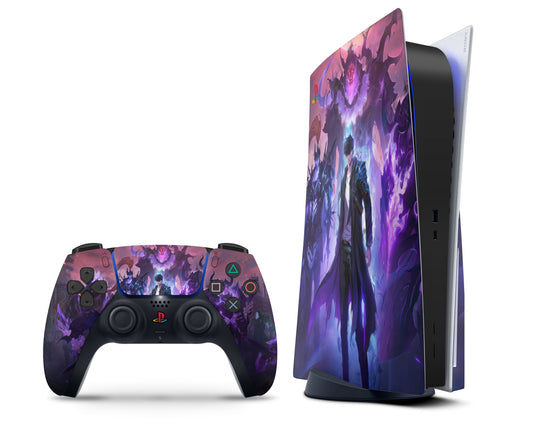 Anime Town Creations PS5 Solo Leveling Jinwoo Aura PS5 Skins - Anime Solo Leveling PS5 Skin