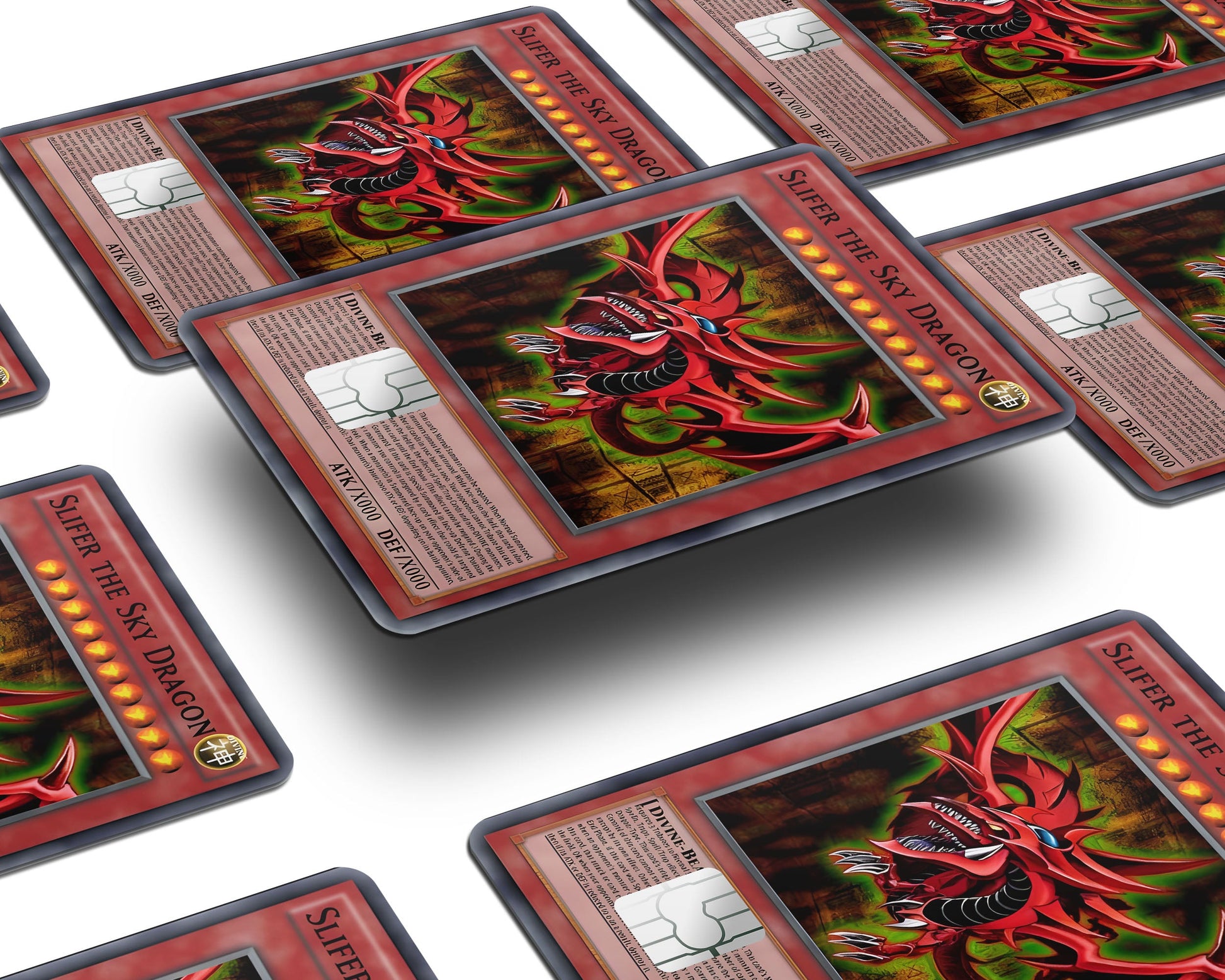 yugioh slifer card Slifer the Sky Dragon Card Credit Card Credit Card Skin – Anime Town Creations