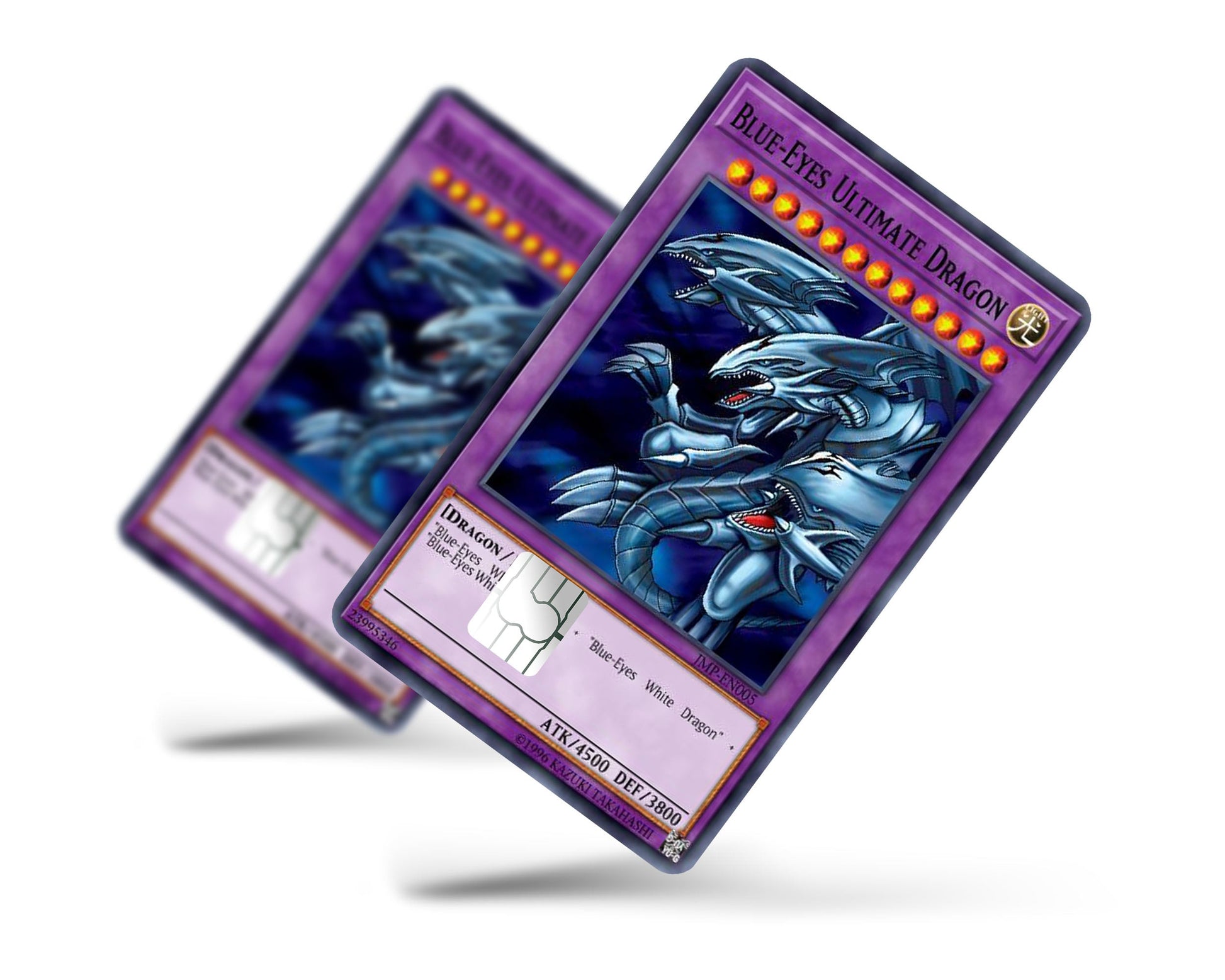 Anime Town Creations Credit Card Blue Eyes Ultimate Dragon Card Full Skins - Anime YGO Credit Card Skin