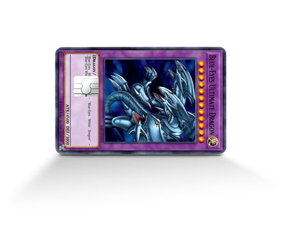 Anime Town Creations Credit Card Blue Eyes Ultimate Dragon Card Full Skins - Anime YGO Credit Card Skin