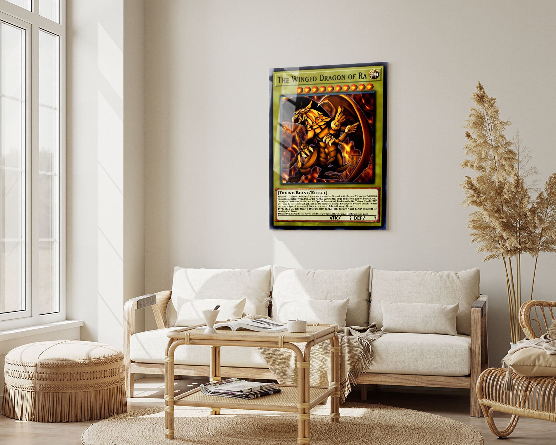 winged dragon of ra card sleeves Winged Dragon of Ra Card Metal Poster Metal Poster – Anime Town Creations