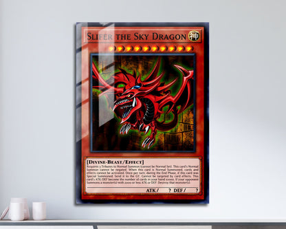 Slifer the Sky Dragon Card Metal Poster Metal Poster Anime Town Creations Slifer the Sky Dragon Card Metal Poster Metal Poster Anime Town Creations