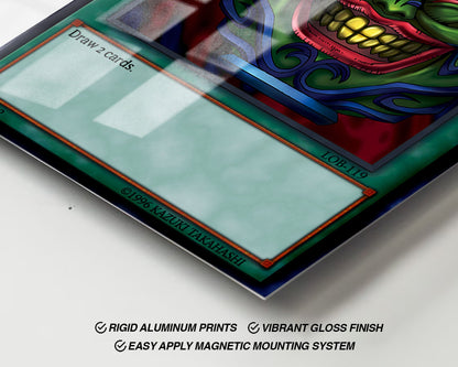 Anime Town Creations Metal Poster Pot of Greed Card 24" x 36" Home Goods - Anime YGO Metal Poster