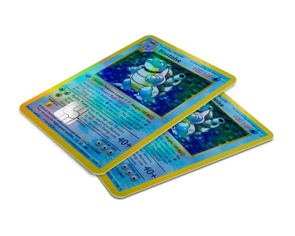 Pokemon Blastoise Card Credit Card Skin Pokemon Blastoise Card Credit Card Skin