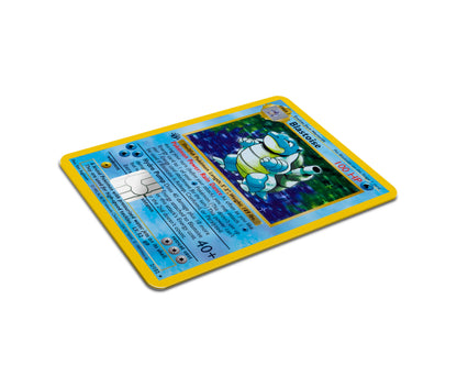 Blastoise Pokemon Card Credit Card Skin Anime Town Creations Blastoise Pokemon Card Credit Card Skin Anime Town Creations