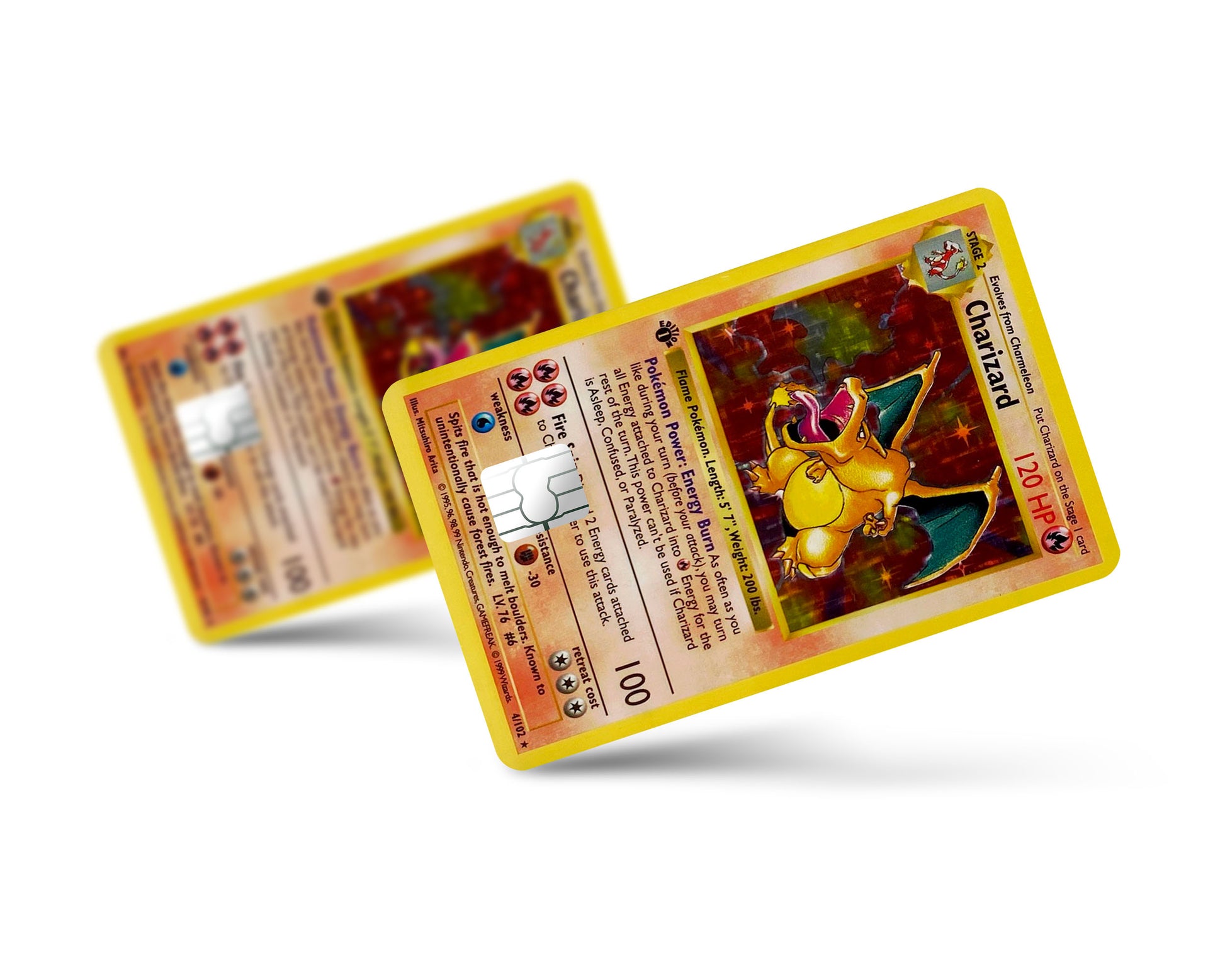 pokemon debit card Charizard Pokemon Card Credit Card Skin
