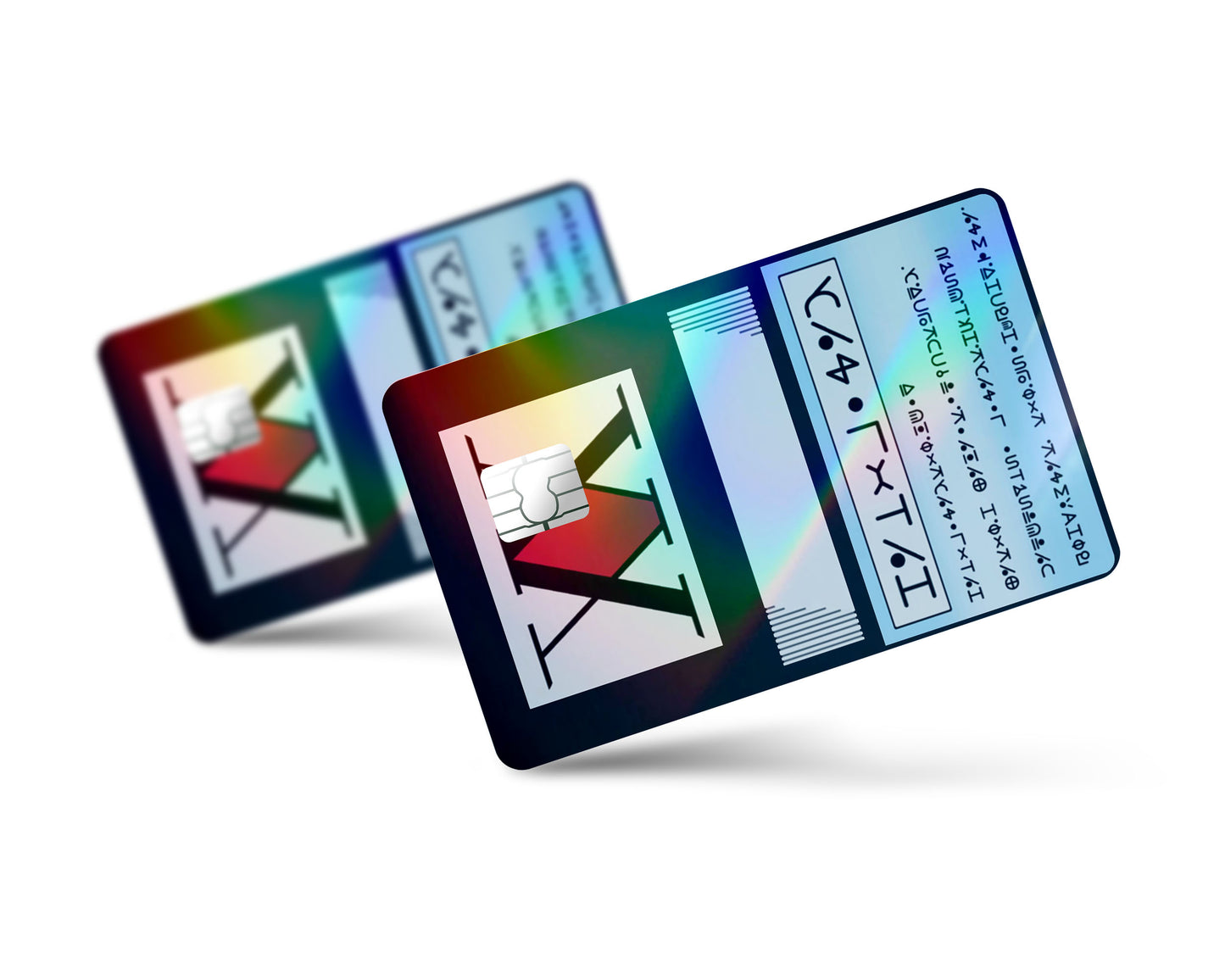 Hunter x Hunter Licence Card Holographic Credit Card Skin