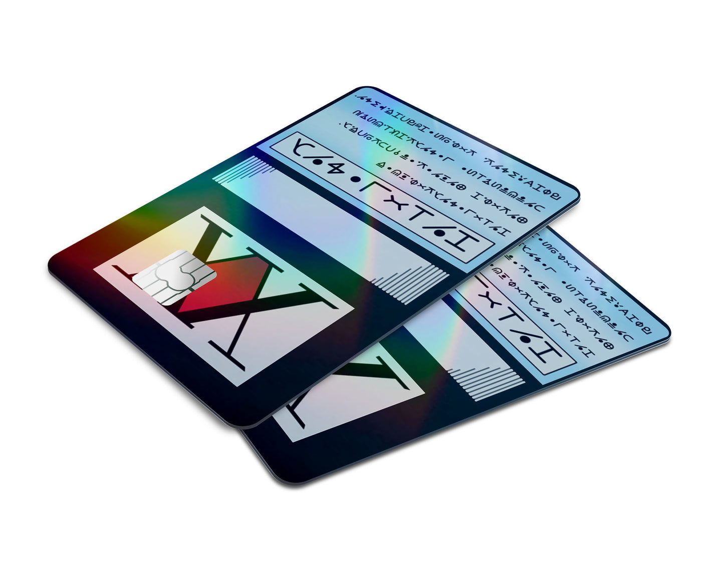Hunter x Hunter Licence Card Holographic Credit Card Skin