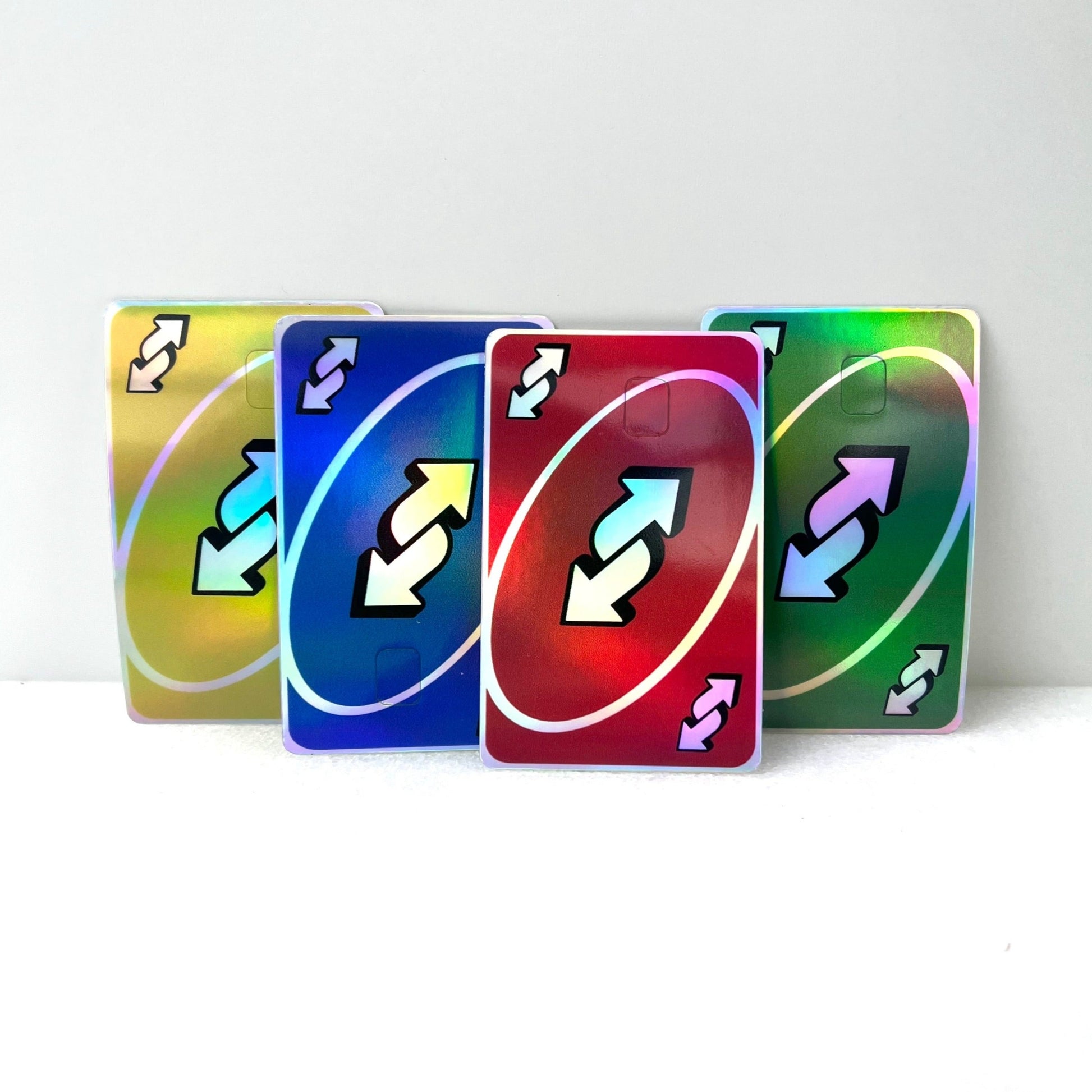 holographic uno cards Uno Reverse Holographic Credit Card Bundle Holographic Credit Card Bundle Skin – Anime Town Creations