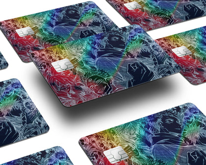Jujutsu Kaisen Black Holographic Credit Card Skin