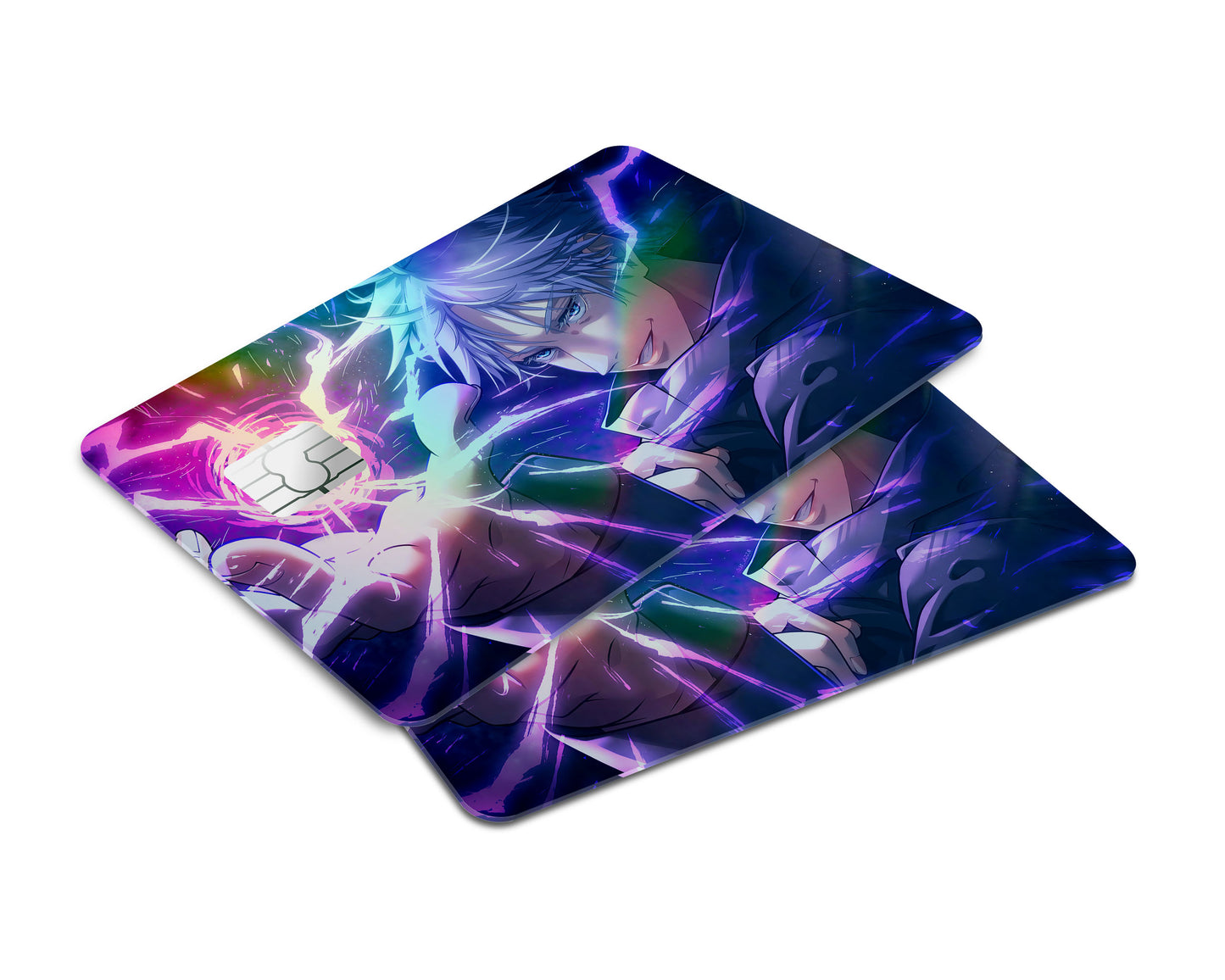 Jujutsu Kaisen Satoru Gojo Purple Artistic Holographic Credit Card Skin