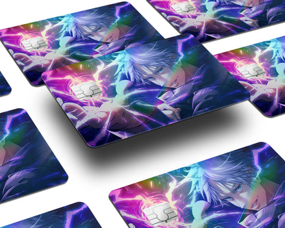 Jujutsu Kaisen Satoru Gojo Purple Artistic Holographic Credit Card Skin