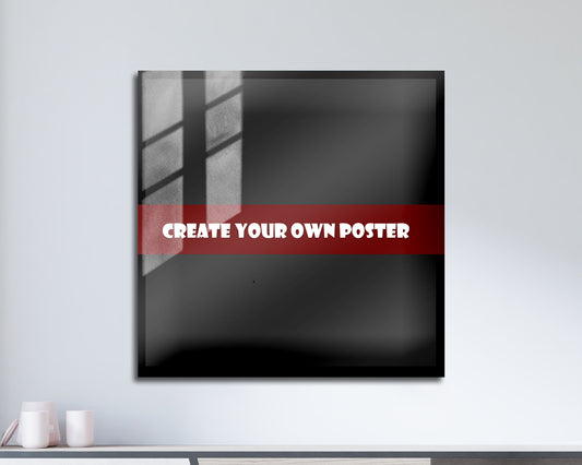 Create Your Own - Custom Square Metal Poster