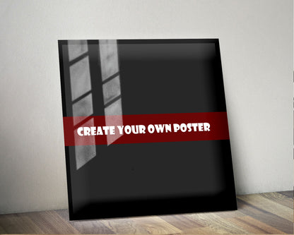 Create Your Own - Custom Square Metal Poster