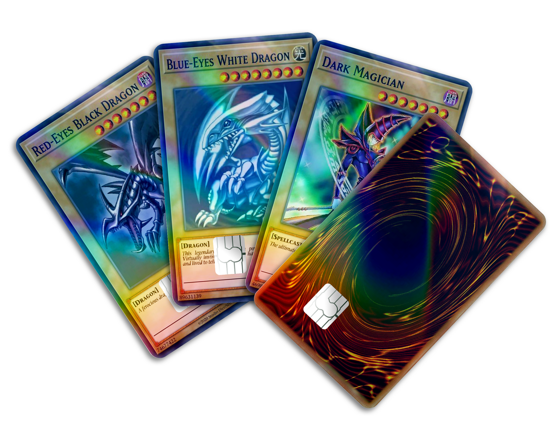 holographic credit card Yugioh Dark Magician Holographic Credit Card & Debit Card Skin Flex Design Store Charizard Pokemon Card Holographic Credit