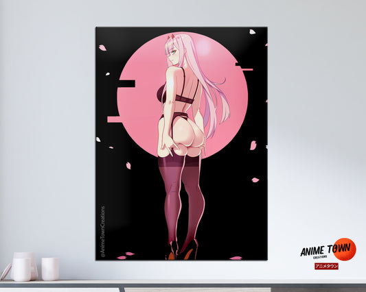 Zero Two Hot Pink Poster