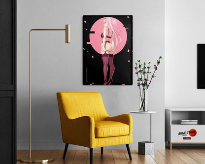 Zero Two Hot Pink Poster