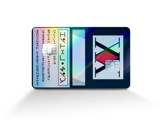 Hunter x Hunter Licence Card Holographic Credit Card Skin