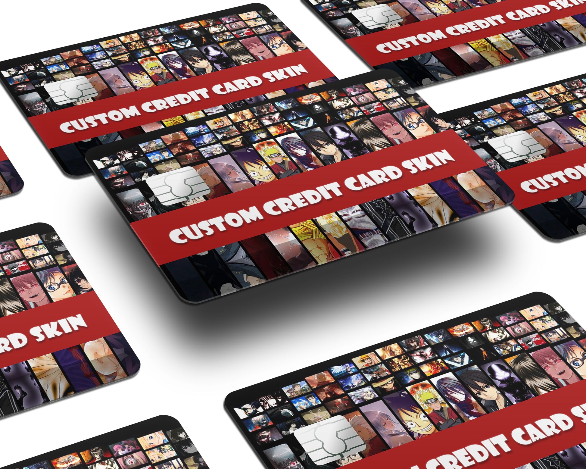 Create Your Own - Custom Credit Card Skin Debit Card Skin Anime Town Creations Create Your Own - Custom Credit Card Skin Debit Card Skin Anime Town Creations