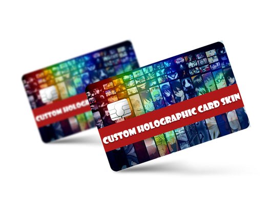 Create Your Own - Custom Holographic Credit Card Skin Debit Card Skin