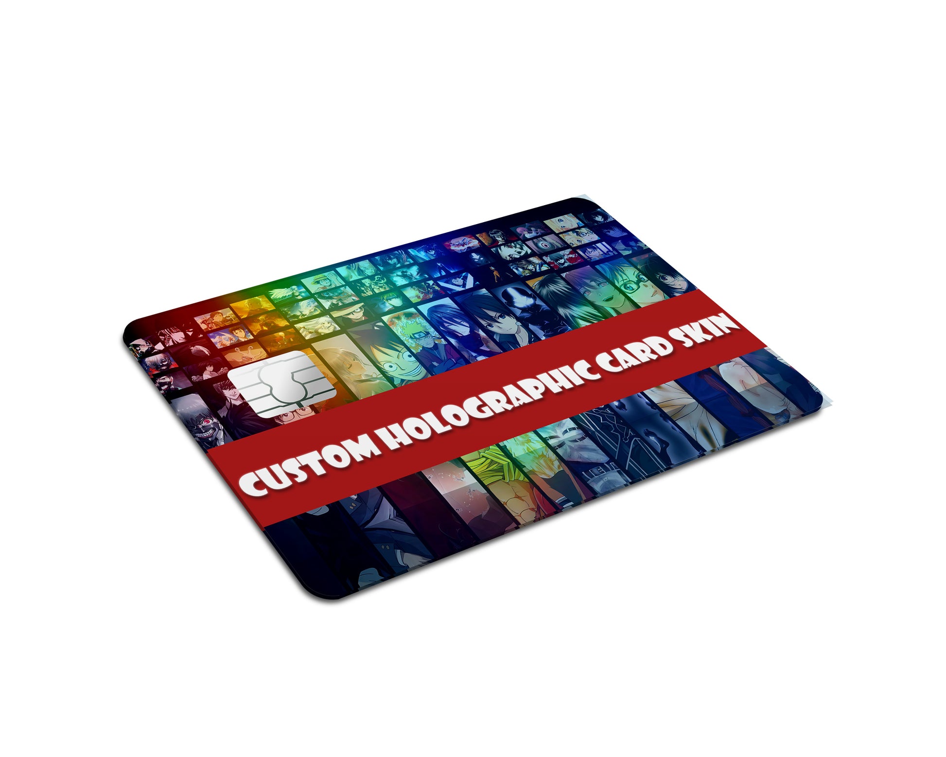 Create Your Own - Custom Holographic Credit Card Skin Debit Card Skin Anime Town Creations Create Your Own - Custom Holographic Credit Card Skin Debit Card Skin Anime Town Creations