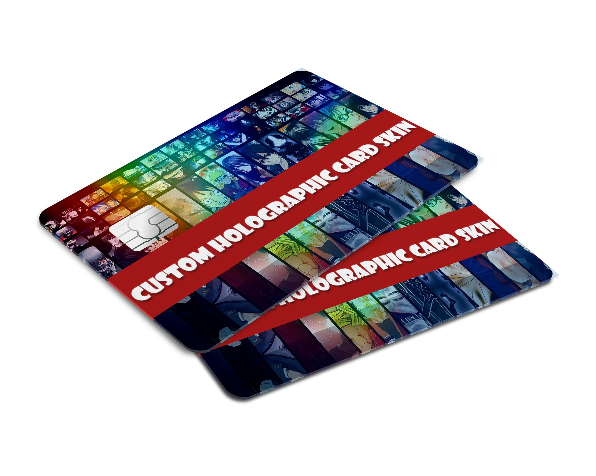 Create Your Own - Custom Holographic Credit Card Skin Debit Card Skin Anime Town Creations Create Your Own - Custom Holographic Credit Card Skin Debit Card Skin Anime Town Creations