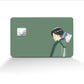 AnimeTown Credit Card Attack on Titan Levi Ackerman Green Full Skins - Anime Attack on Titan Skin