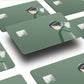 AnimeTown Credit Card Attack on Titan Levi Ackerman Green Half Skins - Anime Attack on Titan Skin